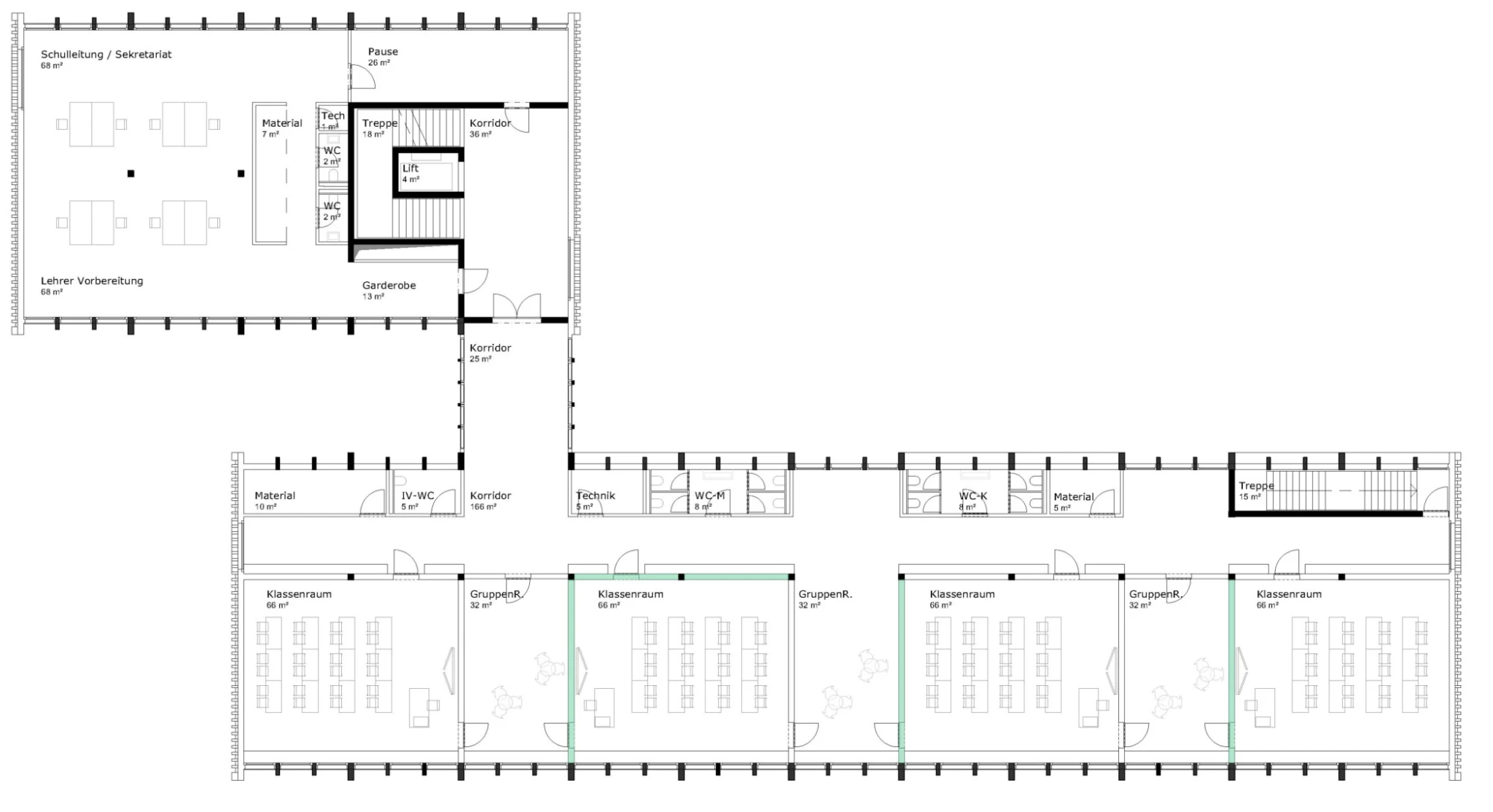 Grundriss 2 Obergeschoss